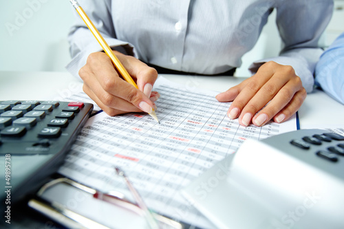 Photo: Accounting notes Accounting notes