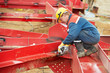 builder worker at construction site