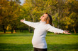 Enjoying life - expecting child in pregnancy