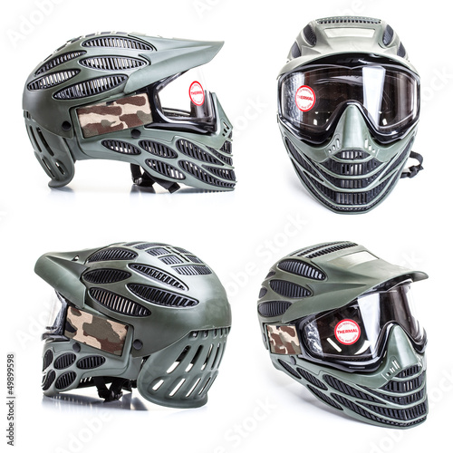 Photo: Paintball mask Paintball mask
