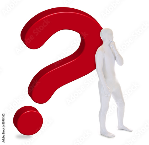 Illustration: Zentai – Morphsuit – Fragezeichen Zentai – Morphsuit – Fragezeichen