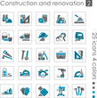Constraction and renovation icons 2