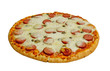 pizza with sausages
