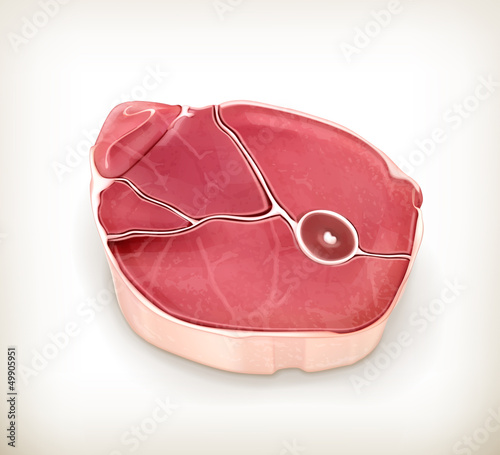Vector: Steak meat Steak meat