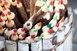 Photo: Set of color pencils. Set of color pencils.