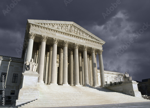 Photo: Supreme Court Washington DC Storm Supreme Court Washington DC Storm