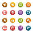 Colored dots - Office and Business icons