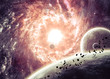 Cool space background