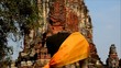 Pagoda in the temple of Ayuthaya