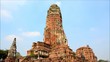 Pagoda in the temple of Ayuthaya