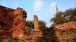 Pagoda in the temple of Ayuthaya