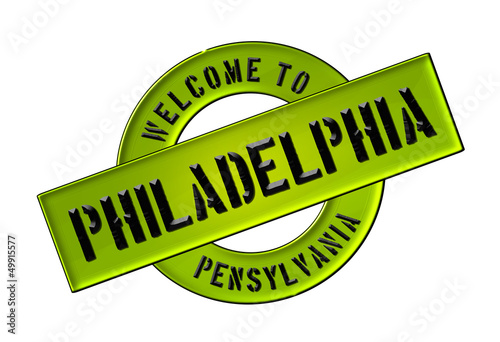 Illustration: WELCOME TO PHILADELPHIA WELCOME TO PHILADELPHIA