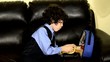 Latin Boy Eating