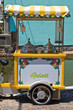 Ice cream carriage. Comacchio. Emilia-Romagna. Italy.
