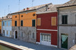 Panoramic view of Comacchio. Emilia-Romagna. Italy.