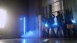 Video: Backstage of video shooting. Fast motion effect. Backstage of video shooting. Fast motion effect.