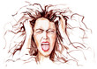 Illustration: screaming screaming