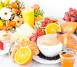 Gesundes, leckeres, vielfältiges Frühstück