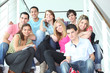 Photo: Youth on stairs Youth on stairs