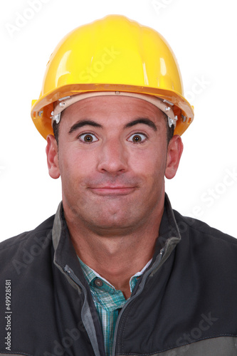 Photo: Unintelligent builder Unintelligent builder