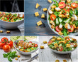 Photo: Healthy salad made from fresh vegetables Healthy salad made from fresh vegetables