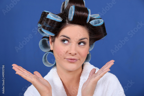 Photo: Making nice curls Making nice curls