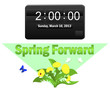Daylight saving time begins. March 10, 2013.
