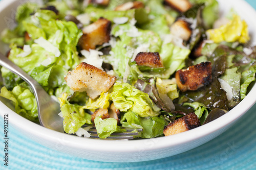 Photo: Vegetarian Caesar Salad Vegetarian Caesar Salad