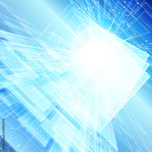 Vector: Abstract techno background. Abstract techno background.