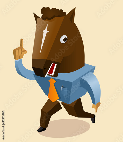 Vector: Horsemask trend Horsemask trend