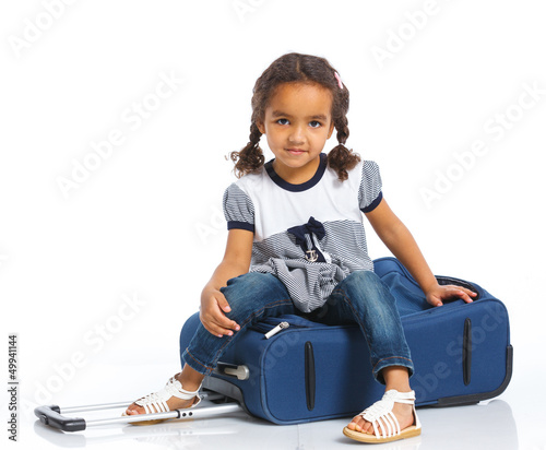Photo: Girl Going On Vacation Girl Going On Vacation