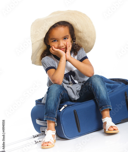 Photo: Girl Going On Vacation Girl Going On Vacation