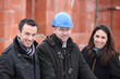 Photo: Architect meeting with new property owners Architect meeting with new property owners