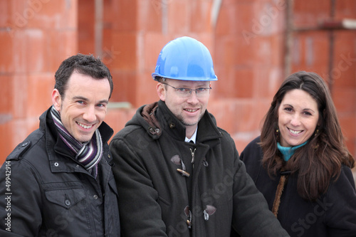 Photo: Architect meeting with new property owners Architect meeting with new property owners