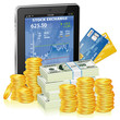 Financial Concept - Make Money on the Internet