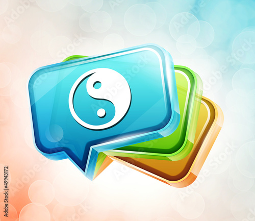 Illustration: Transparent to the 3d icon Transparent to the 3d icon