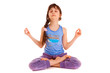 girl  gymnast , isolated