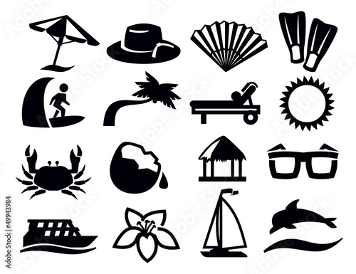 Vector: travel icons travel icons