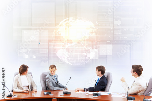 Photo: Business presentation Business presentation