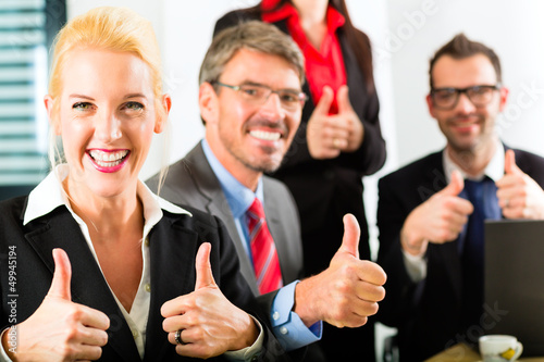 Photo: Business - businesspeople have team meeting Business - businesspeople have team meeting