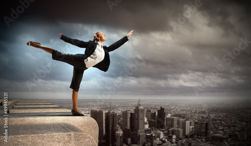Photo: image of pretty businesswoman image of pretty businesswoman