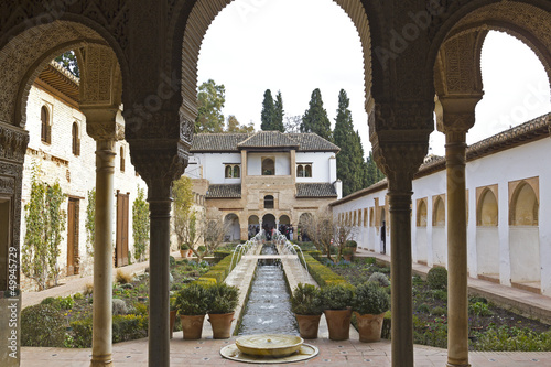 Photo: The Court of la Acequia. Generalife. The Court of la Acequia. Generalife.