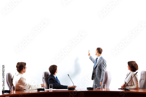 Photo: Business presentation Business presentation
