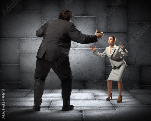 Photo: Business dispute Business dispute
