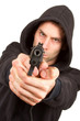 Man with a gun
