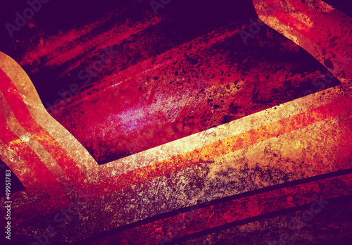 Photo: painted abstract painted abstract