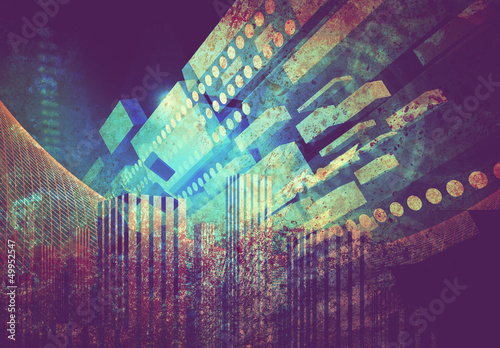 Illustration: cyber art cyber art