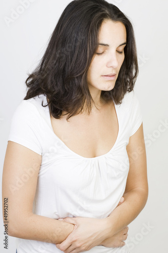 Photo: Frau mit Menstruation Frau mit Menstruation