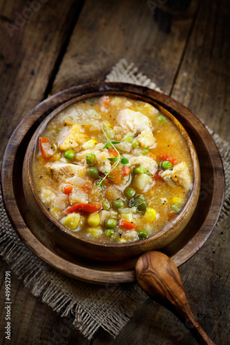 Photo: Chicken stew Chicken stew