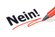 Stift- & Schriftserie: Nein!